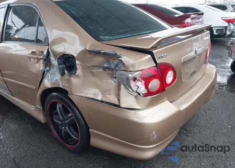 2005 Toyota Corolla Xrs из США, поврежденный, VIN 2T1BY32E35C406699